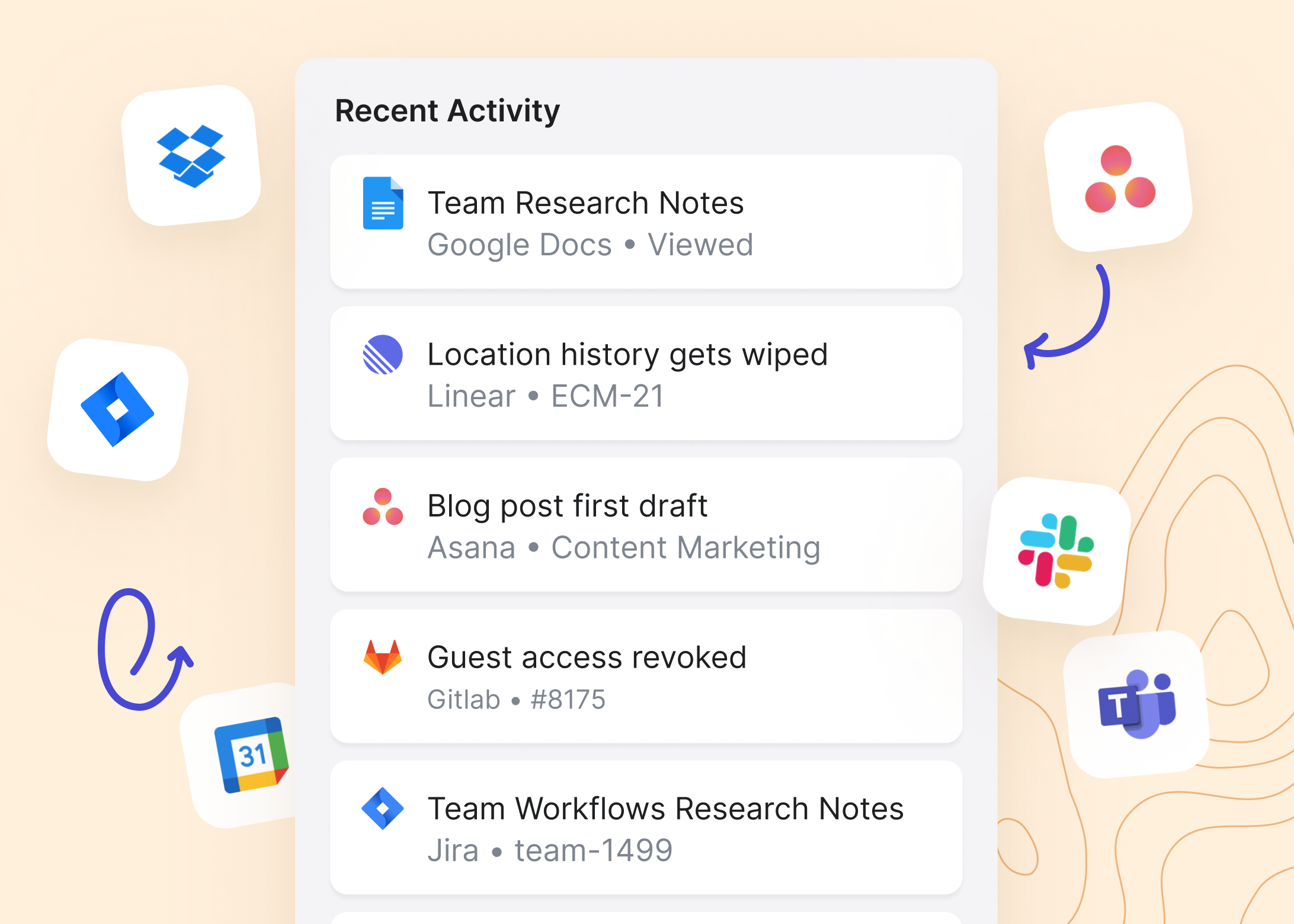Less app-hopping. More doing.