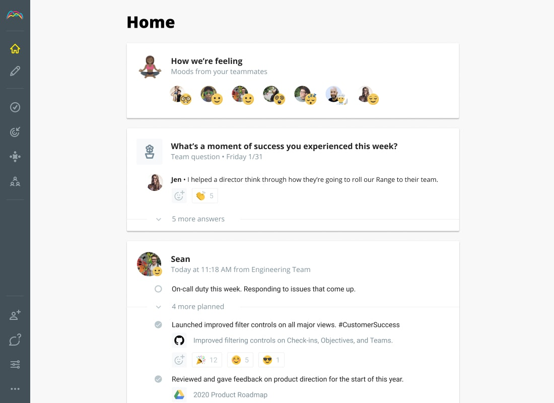 Get status updates out of meetings