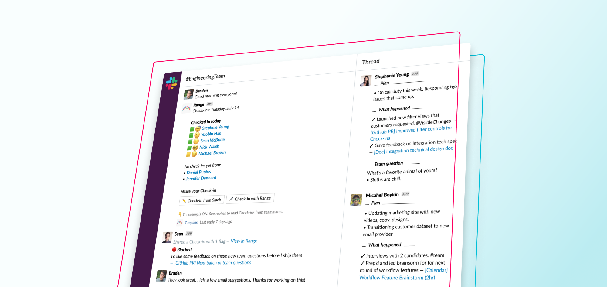 Introducing the new Range app for Slack