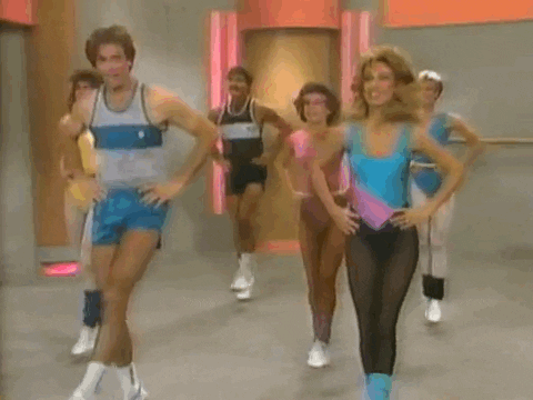 80s gym class