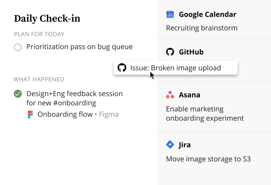 Build transparency with async Check-ins