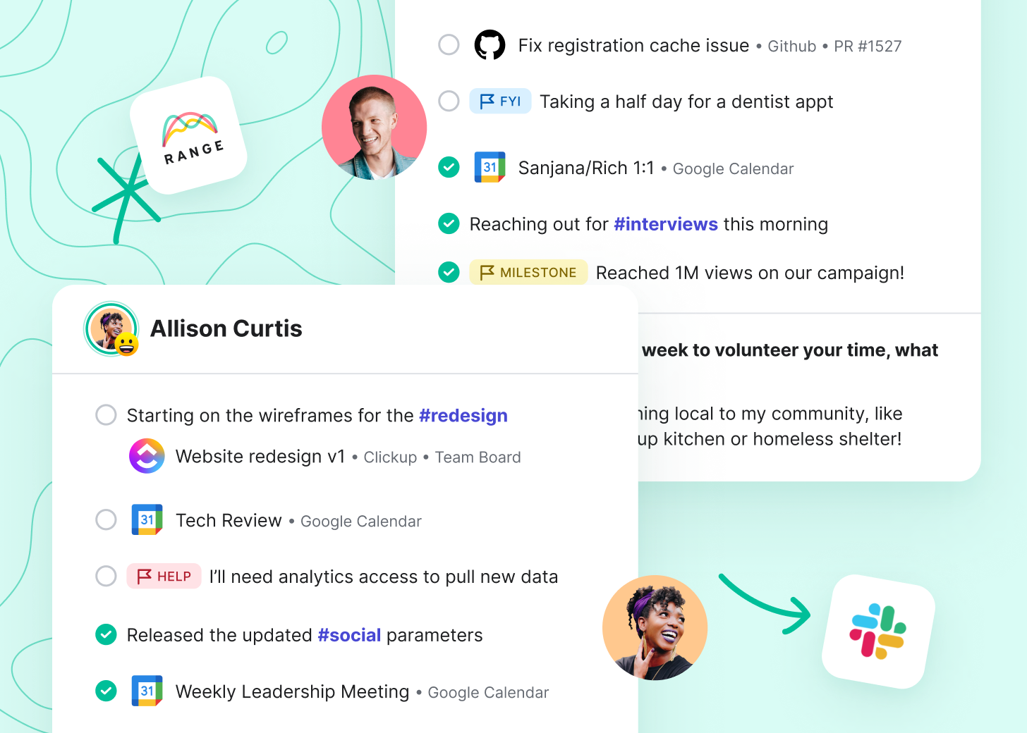 Write check-ins in 5 minutes or less