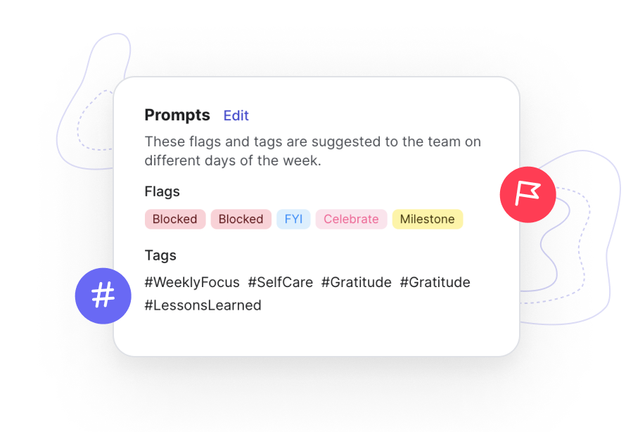 Customize your schedule and prompts
