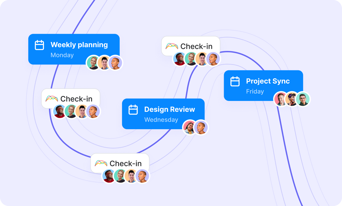 Teamwork needs async & real-time touchpoints