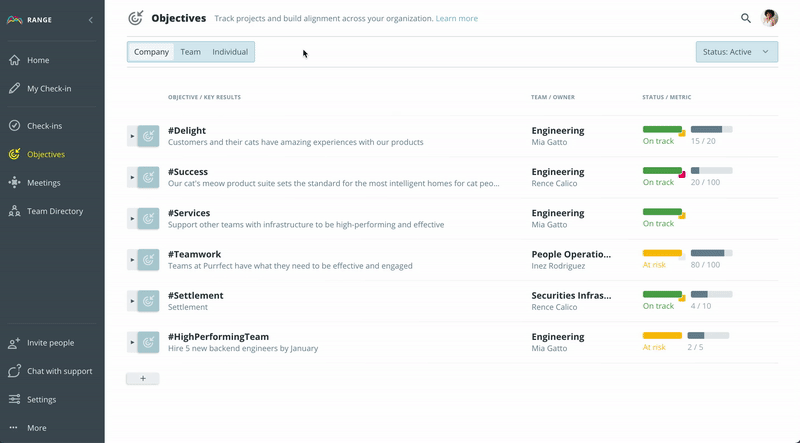 Check in to get more effective results