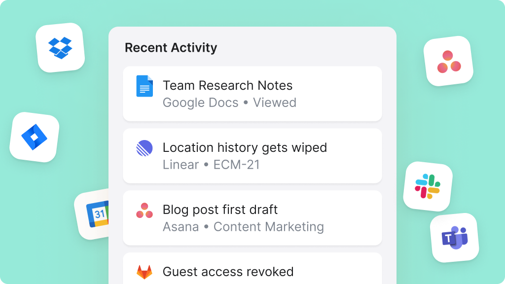 Illustration of Range check-ins with integrations
