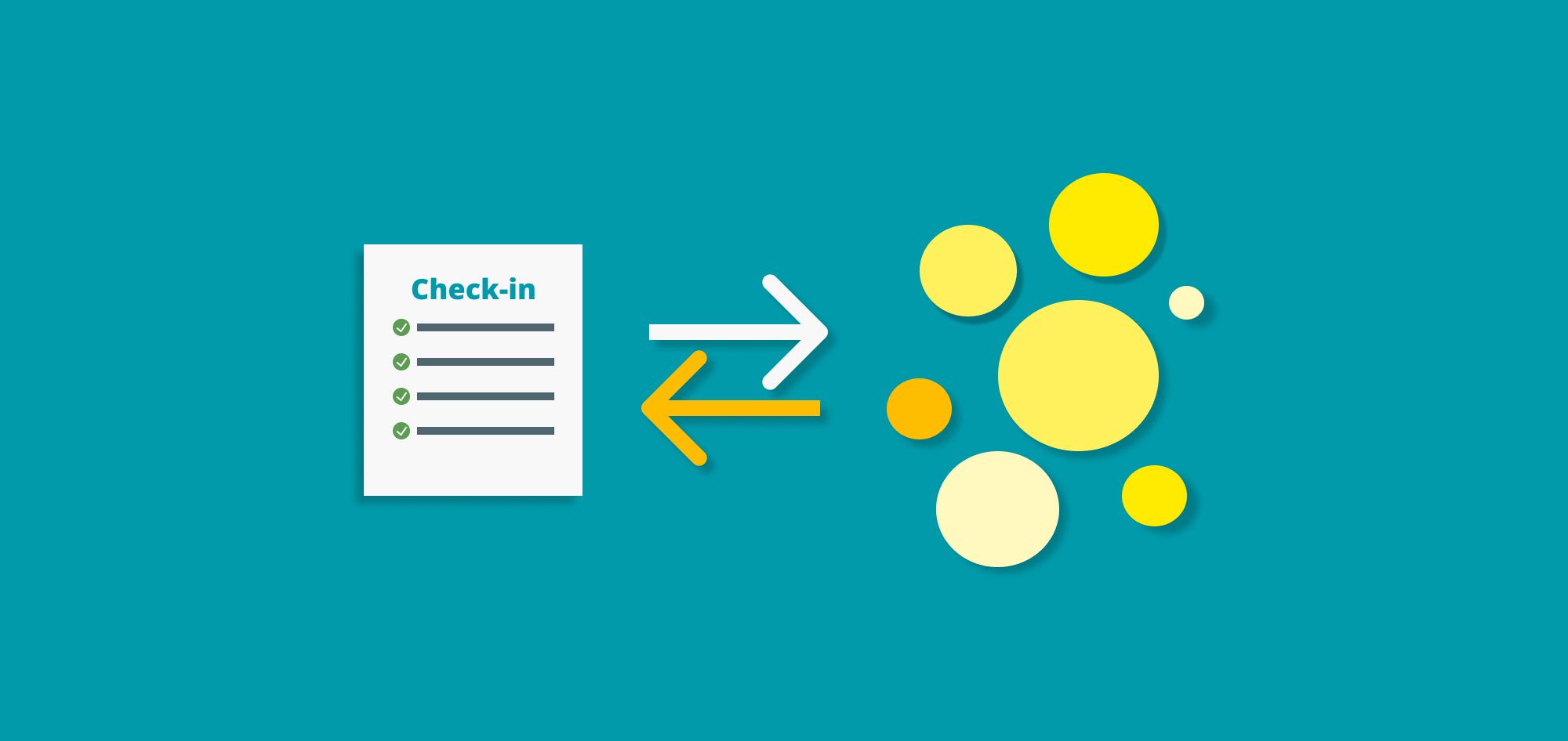 What are Check-ins and how to use them as status updates with your team