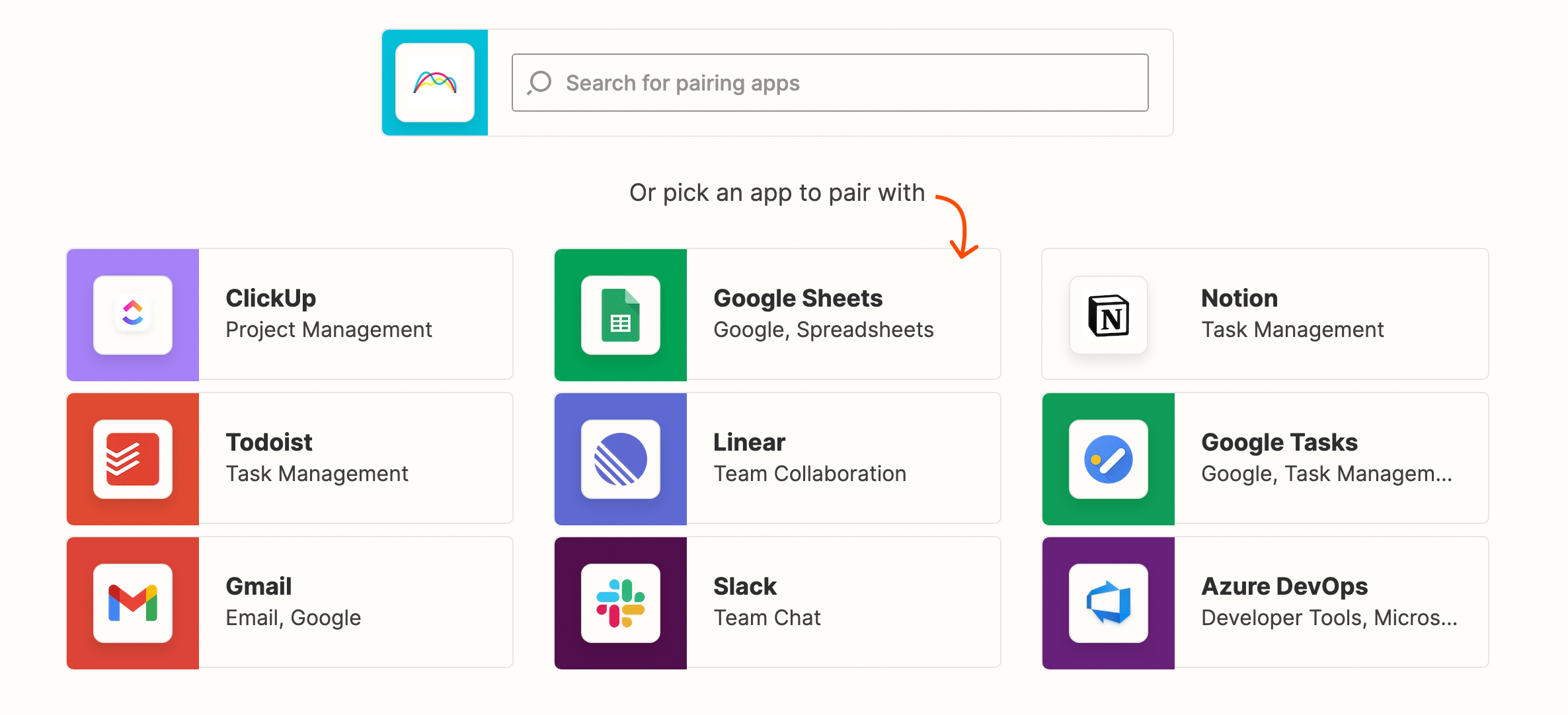 Zapier Range integrations