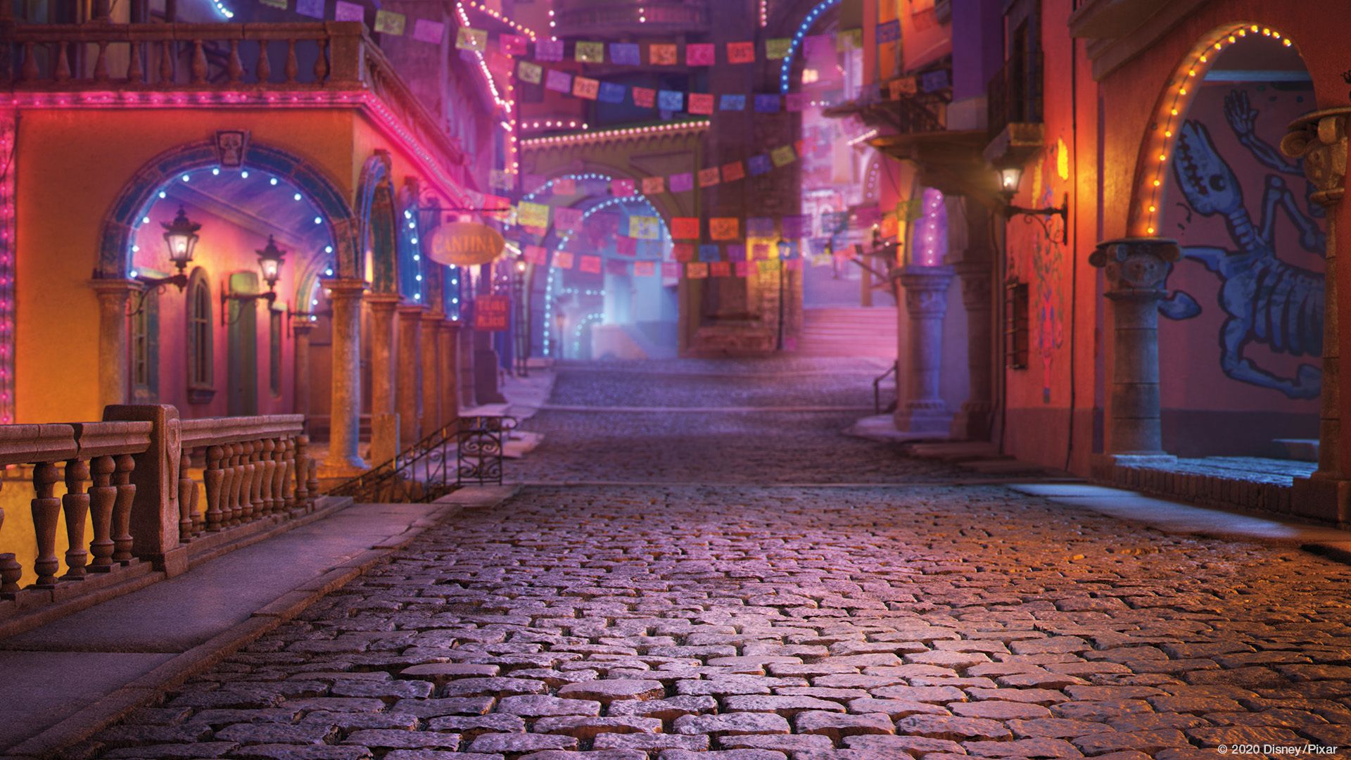 virtual background Coco Disney