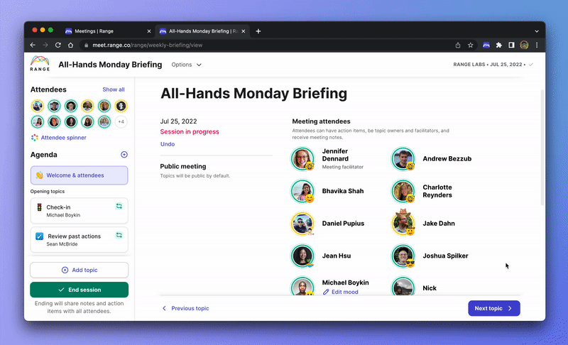 Adding teammate to meeting