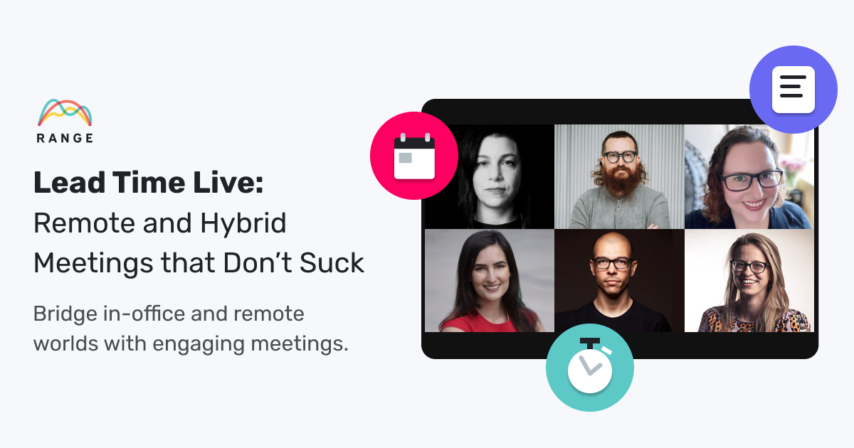 Lead Time Live event speakers