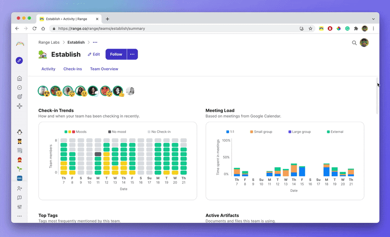 Know what's happening across your company