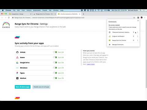 Installing and setting up Range Sync