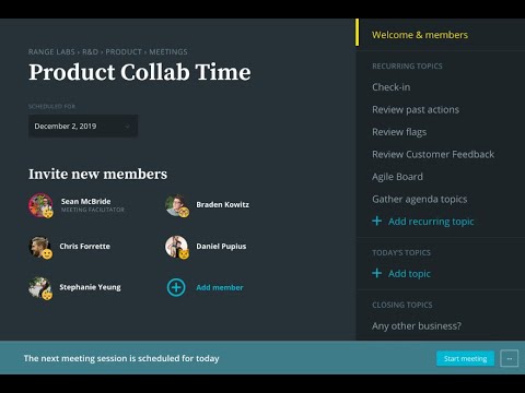 How to use Check-ins with Meetings