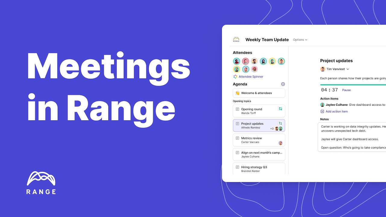 Range Meetings Makeover - Overview